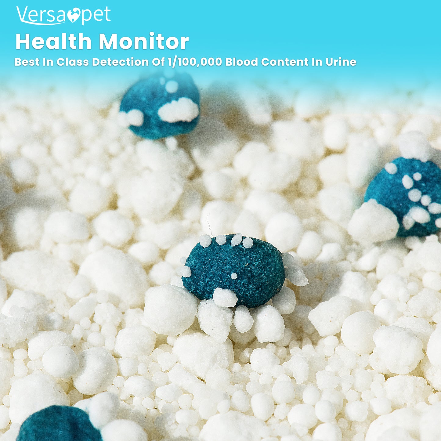 VersaPet Cassava Cat Litter - Detect Urine Blood | No Dust | Superb Clumping | Fragrance-Free | Strong Odor Control | Plant Based  (3bags, 14lb/bag)