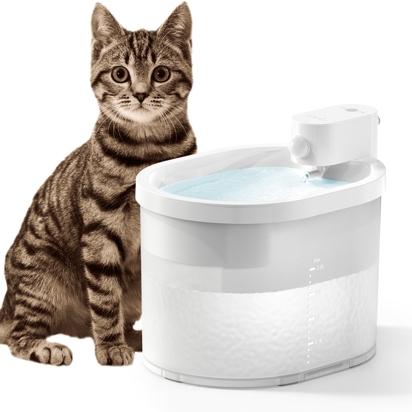Uah Pet - ZERO Wireless And Automatic Cat Water Fountain