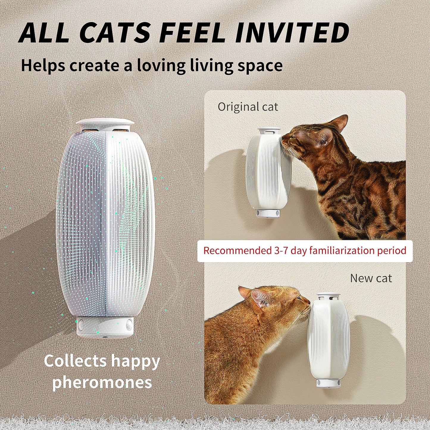 Uah Pet - FURMATIC Automatic Self Groomer Cat Brush