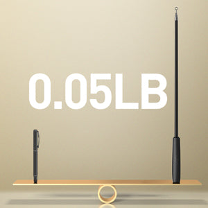 Uah Pet - Retractable Cat Wand Toy with 4 Piece Teasers