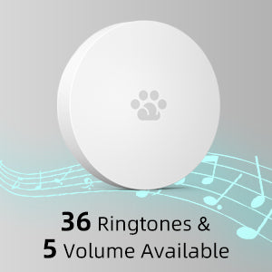 Uah Pet Self-Powered Wireless Dog Doorbell