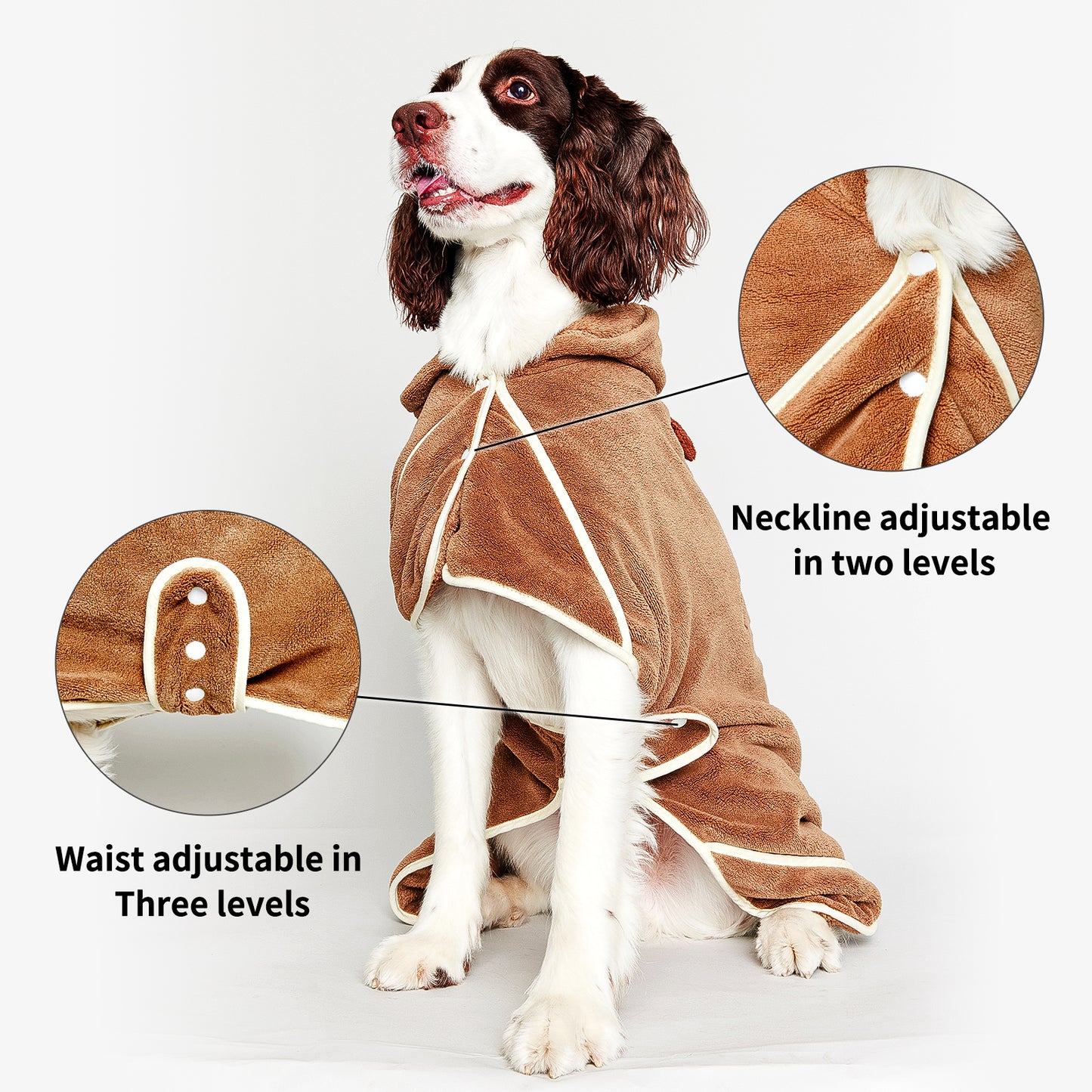 Uah Pet - PATRONUM CLOAK Hooded Bathrobe