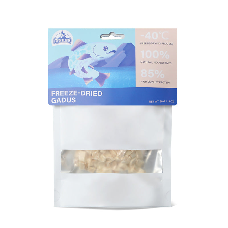 Human Grade Freeze Dried Cod Pet Treat
