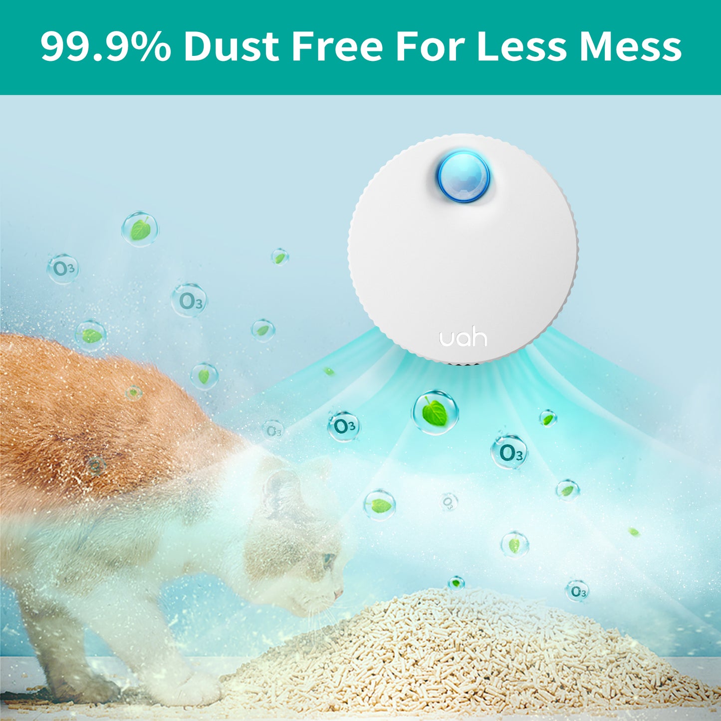 Uah Pet - Smart Cat Litter Deodorizer