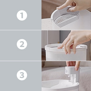 Uah Pet - ZERO Wireless And Automatic Cat Water Fountain