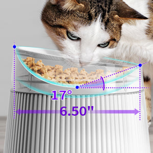 Uah Pet - Elevated Cat Bowls