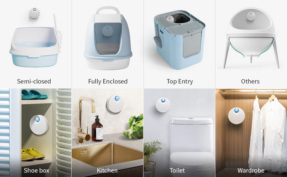 Uah Pet - Smart Cat Litter Deodorizer