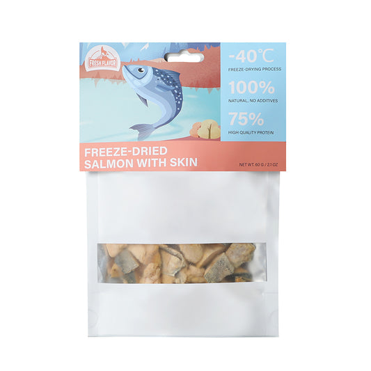 Human Grade Freeze Dried Salmon Pet Treat