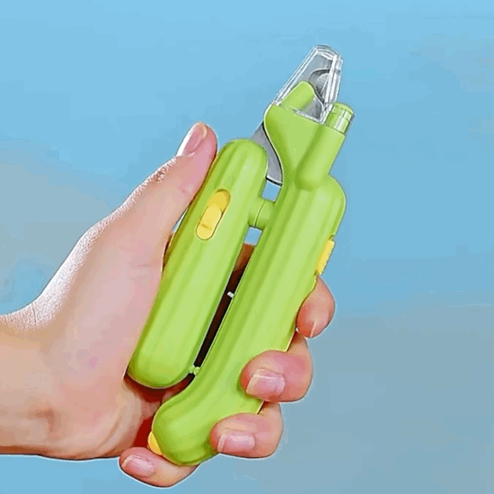 LED Pet Nail Clipper Claw Trimmer - Cactus