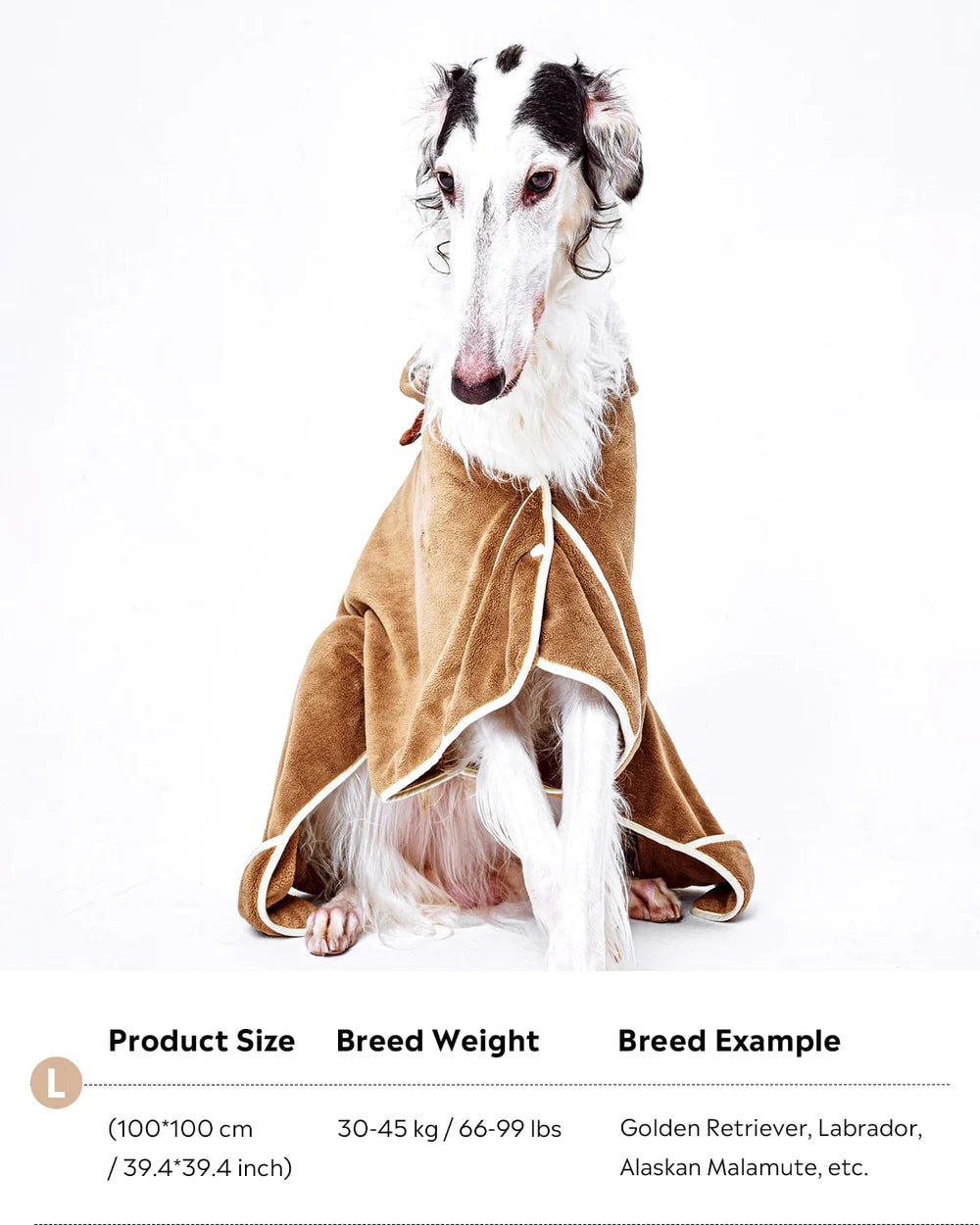 Uah Pet - PATRONUM CLOAK Hooded Bathrobe