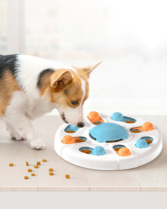 Uah Pet 2-in-1 Treat Dispensing Dog Puzzle Toys