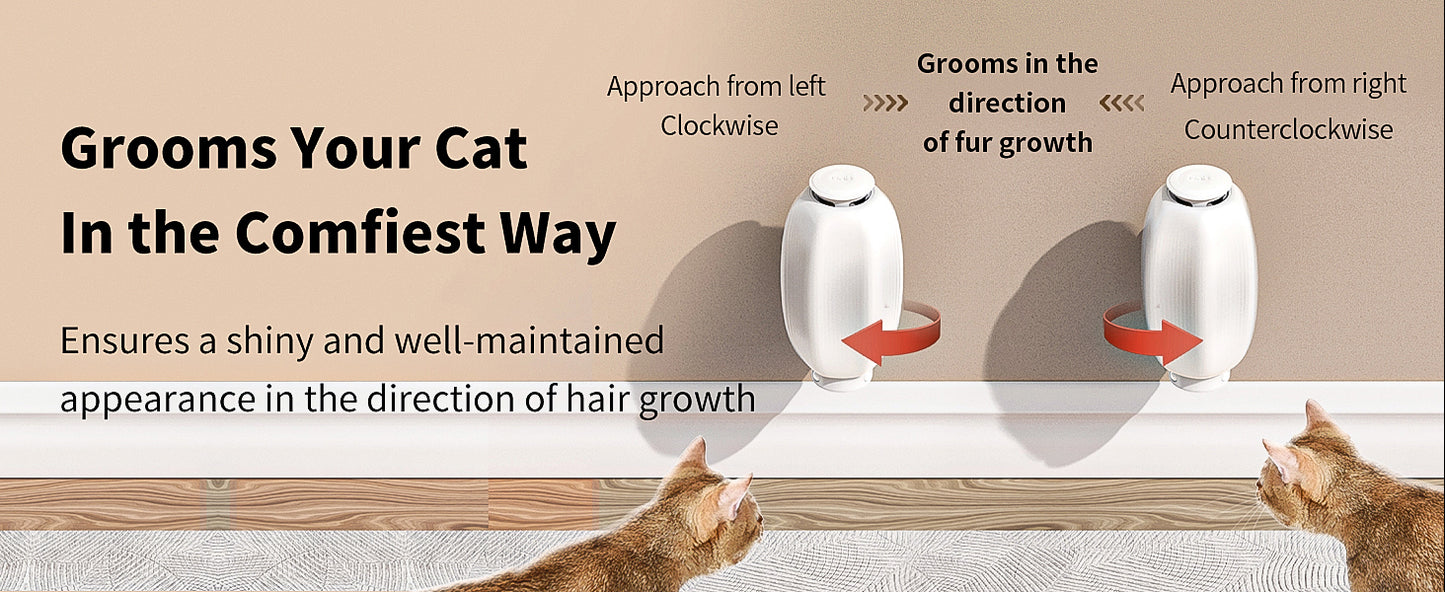 Uah Pet - FURMATIC Automatic Self Groomer Cat Brush