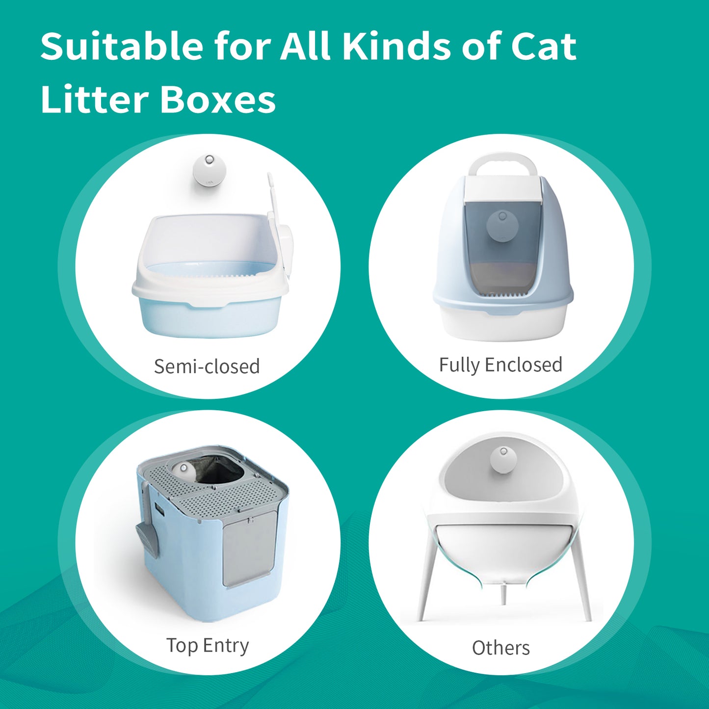 Uah Pet - Smart Cat Litter Deodorizer