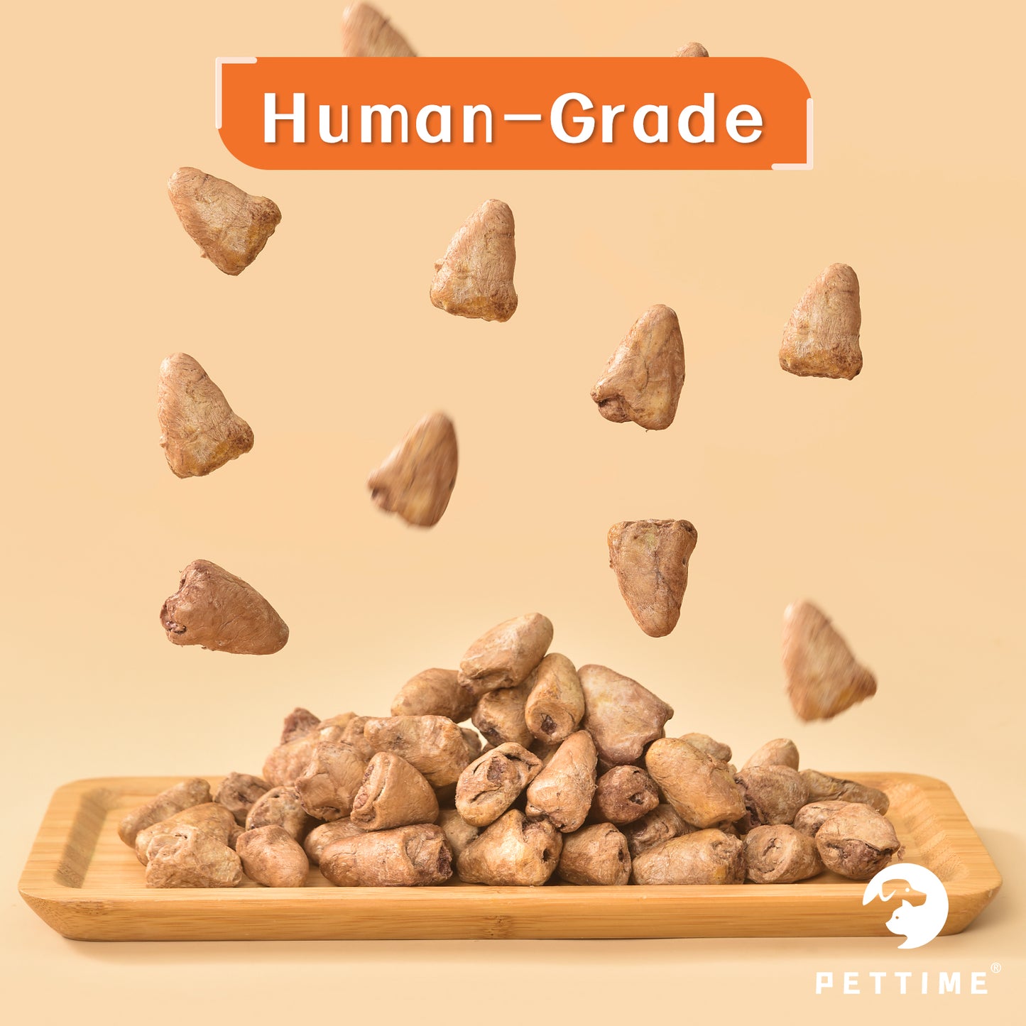 Freeze-Dried Chicken Heart (60g/2.12oz)