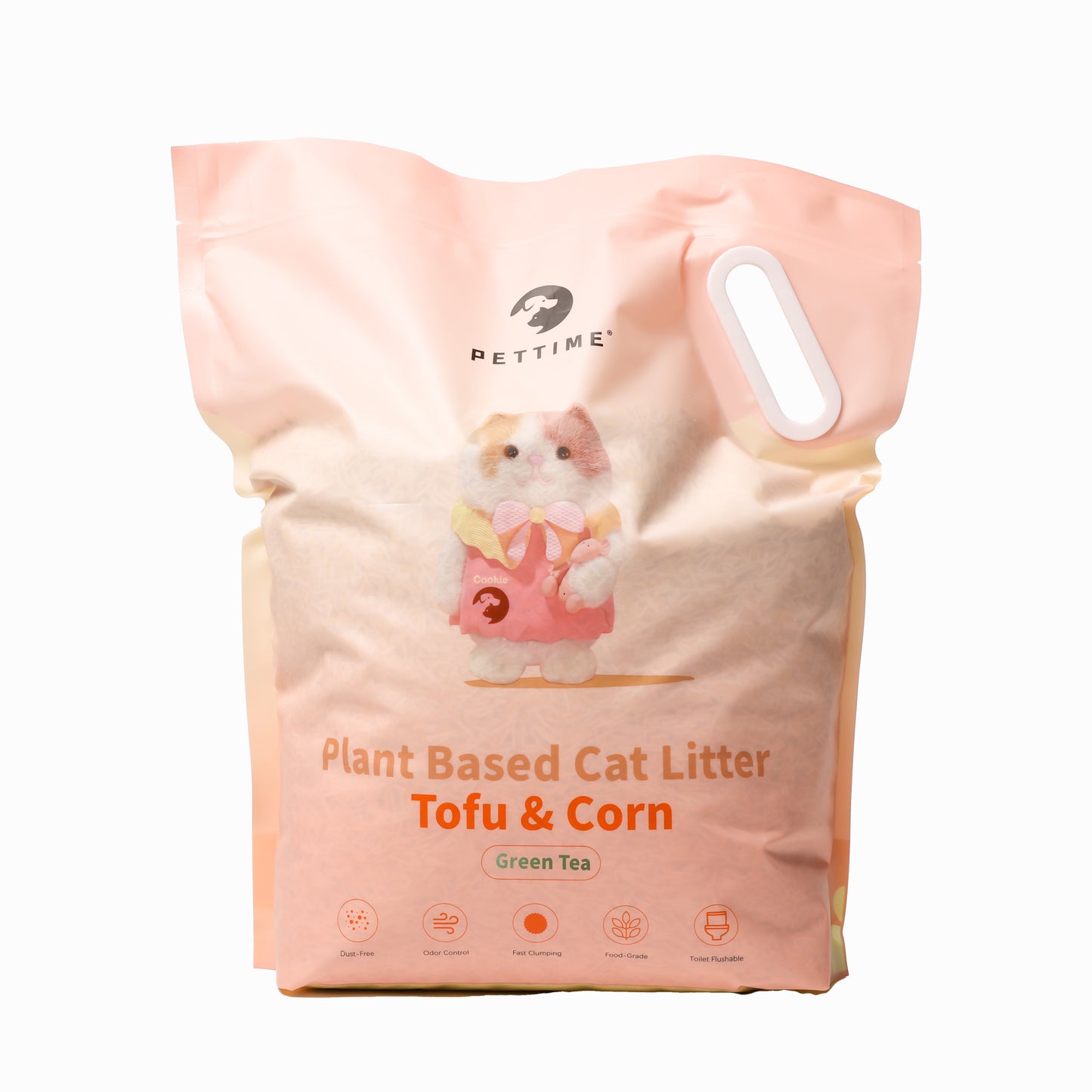 PETTIME Tofu & Corn Cat Litter