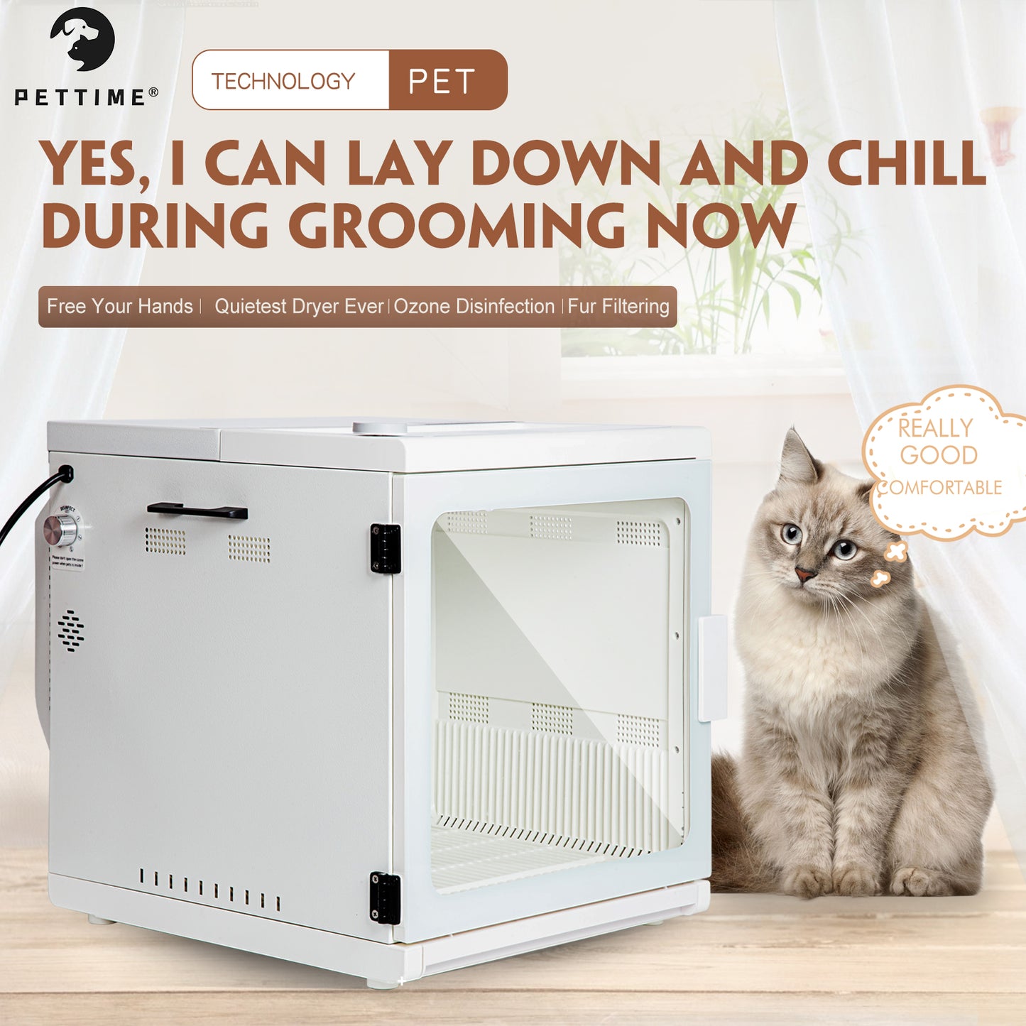 PETTIME Pet Dryer Box Pro