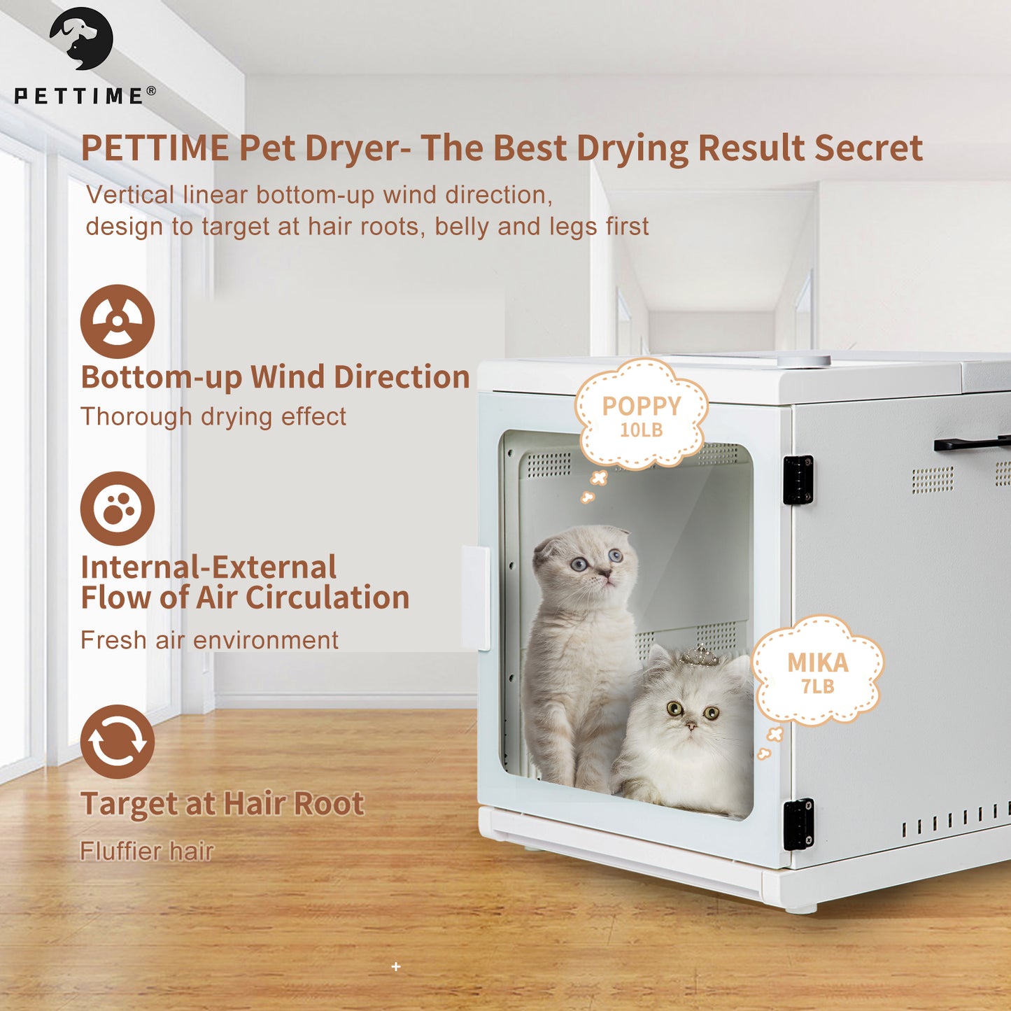 PETTIME Pet Dryer Box Pro