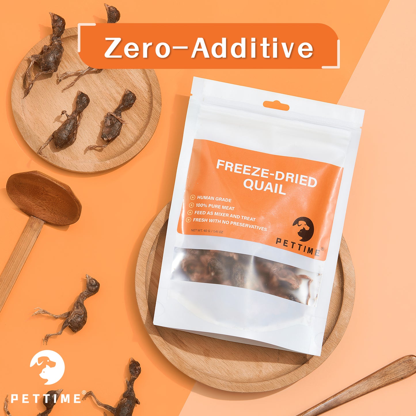 Freeze-Dried Quail (40g/1.41oz)